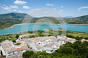 Guadalete River - Zahara de la Sierra - Spain photo