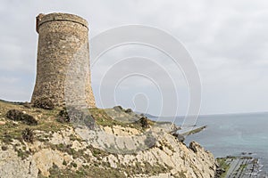 Guadalmesi watchtower, Strait Natural Park, Cadiz, Spain