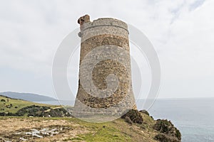 Guadalmesi watchtower, Strait Natural Park, Cadiz, Spain