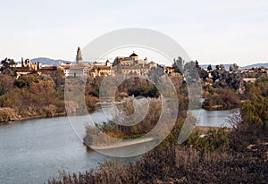 Guadalquivir river channel