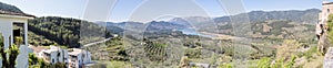 Guadalquivir river view, Tranco de Bea reservoir, Hornos de segura, Jaen, Spain