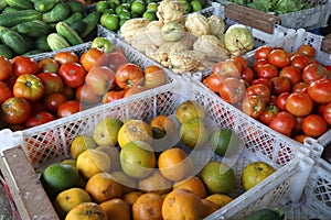 Guadeloupe fruit and vegetables