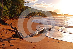 Guadeloupe sandy beach - Plage de la Perle