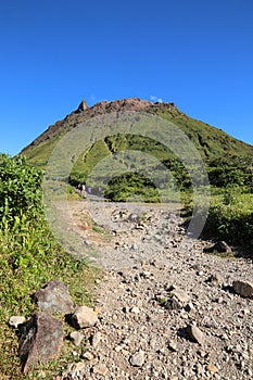 Guadeloupe volcano hike