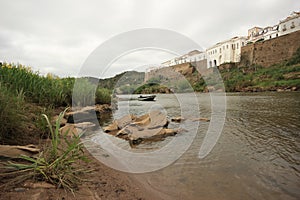 Guadiana River in Mertola