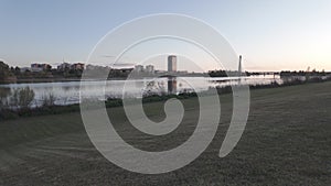 Guadiana Riverwalk, Badajoz, Extremadura, Spain