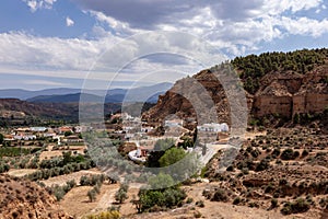 Guadix is ??set in spectacular scenery, on the northern slopes of the Sierra Nevada Natural Park, Andalusia, Spain