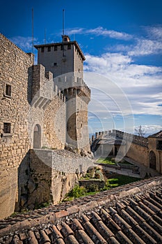 Guaita or the first tower of the Republic of San Marino