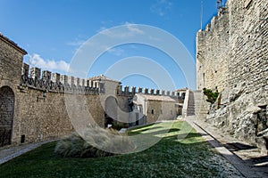 Guaita tower of San Marino Italy