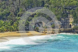 guajataca tunnel view from merendero photo