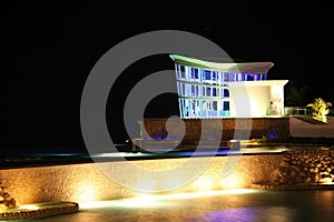 Guam Resort chapel at night