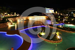 Guam Resort at night