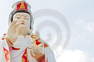 The Guan Yin Buddha Statue