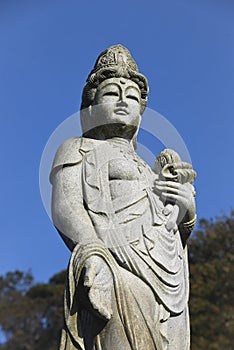 Guan yin Kannon statue.