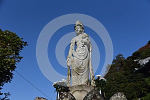 Guan yin Kannon statue.