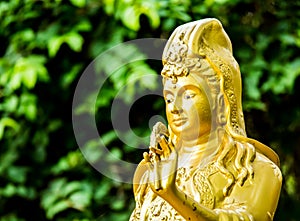 Guan yin statue in chiangmai Thailand