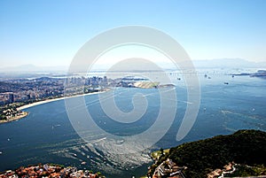 Guanabara Bay Aerial view