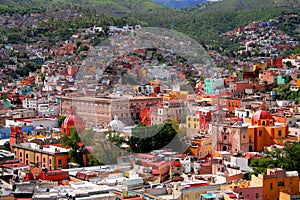 Guanajuato aerial view photo