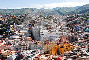 Guanajuato, colorful town photo