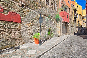 Guanajuato, Mexico, scenic old town streets