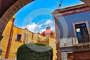 Guanajuato, Mexico, scenic old town streets