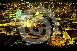 Guanajuato at night- Mexico photo