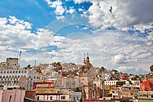 Guanajuato, scenic city lookout near Pipila