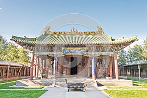 Guandi Temple. a famous historic site in Datog, Shanxi, China.