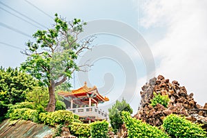 Guandu Temple, Chinese traditional pavilion in Taipei, Taiwan