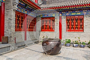 Guangren Lama Temple in Xi'an, Chi