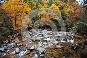 Guangwu mountain in autumn