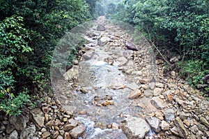 Guangxi province China, famous tourist attractions in Hezhou, guposhan.