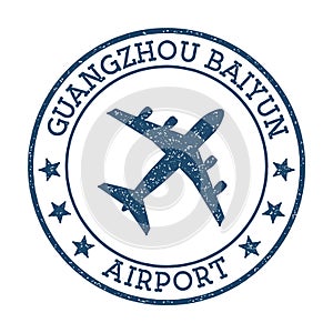 Guangzhou Baiyun Airport logo.