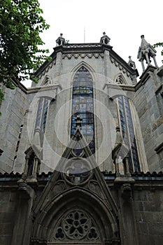 Guangzhou Sacred Heart Cathedral  6 rear side - Guangdong - China