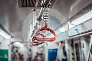 Guangzhou subway at night