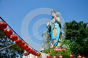 Guanyin bodhisattva statue