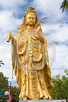 Guanyin chinese goddess statue