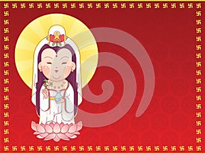 Guanyin Goddess of Mercy photo