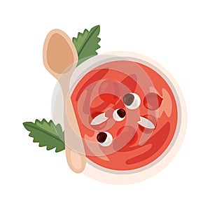 guarana berry bowl illustration