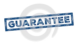 Guarantee stamp sign label marker vector