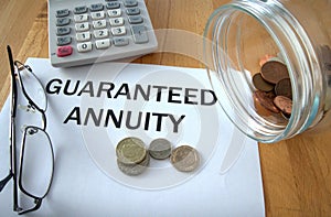 Guaranteed Annuity