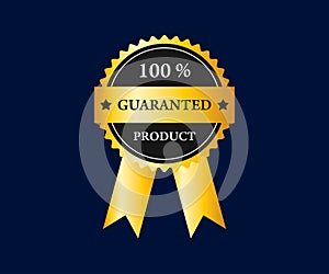 Guaranteed Badges and Tag Vector Design