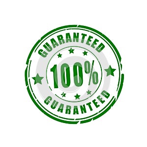 100 % guaranteed vector stamp