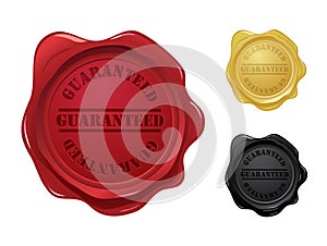 Guaranteed wax seals photo