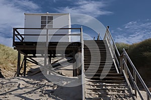 Guard beach house