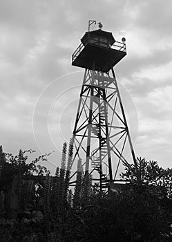 Guard Tower Alcatraz Prison photo