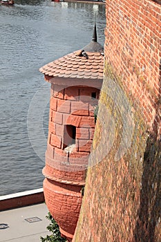 Guard tower in the Wawel Royal Castle in Kracow photo