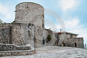 Guardia Piemontese, district of Cosenza, Calabria, Italy. Torre and Porta del Sangue photo