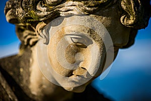 Guardian angel face -  religions and cultures - intentional filtered image style