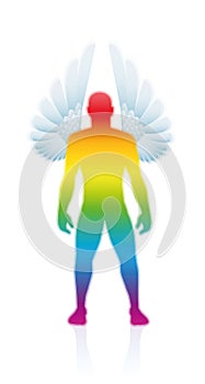 Guardian Angel Male Guardian Spirit Rainbow Aura